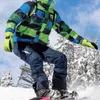 Youpin waterdichte skihandschoenen sport motorfiets multifunctionele handschoenen maat L - groen