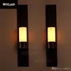 Willlustr Timmeren et Ekster applique murale Kevin Reilly lampe à bougie vintage verre dépoli lumière fer mur éclairage196t