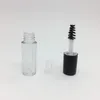 0.8ml البلاستيك البسيطة واضح الخالي ماسكارا أنبوب فيال / زجاجة / الحاويات مع الأسود كاب لرمش النمو المتوسطة المسكرة