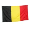 Bandiera Belga 3ft x 5ft Bandiera Appesa Poliestere Bandiera Nazionale Belga Banner Outdoor Indoor 150x90cm per Celebrazione