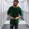 Hip Hop Sokak T-shirt Toptan Moda Marka T Shirt Erkekler Yaz Uzun Kollu Boy Tasarım D19010901
