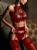 2019 Nowe Kobiety Sexy Bielizna Nightwear Sukienka BabyDoll Koronki G-String Bielizna