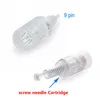 nc260 9/12/36/42/Nano Needle Cartridge tips Screw Port Cartridges For Electric YYR Derma Pen Auto Microneedle DermaStamp