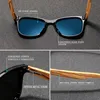 Kingseven 2019 Handmade Brand Design Insèce Polaris Sunglasses Menwomen Mirror Lens Original Wood Eyewear OCULOS DE SOL CX2007041528899