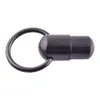 Anillo de perforación de lengua vibrante Joyería de cuerpo de acero inoxidable Anillos de pezón de ombligo Barbell con batería gratis H91