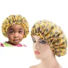 Beanie/Totenkopfkappen Damen Extra große Schlafmütze Afrikanischer Aufdruck Haarhaube Satingefütterte Nachtturbanmütze Damen Kopfbedeckung1 Eger22