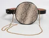 Cópia do leopardo cintura saco Belt embalar Rodada Fanny Pack para Mulheres Peito Bag Bum Bolsa Ombro Crossbody saco LJJM2361