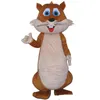 2020 Fat Squirrel Mascot Costume Top Quality Cartoon Big tail squirrel Animal Anime theme character Christmas Carnival Party Costume