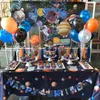 WEIGAO GALAXY PARTIJ DECOR WEGESTAAL Servies Kits Boy Outer Space Rocket Astronaut Ruimte Thema Kinderen Verjaardagsfeest Decor