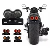 Universal Motorcycle LED Taillight Rear Tail Brake Light Holder Turn Signals2516535