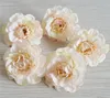 Jesień Azalea Kwiat Symulacja Małe Herbata Rose Head Wedding Wrist Flower Dokonywanie Europejskiej Piwonia Kwiat Głowy 100 sztuk / partia Y016