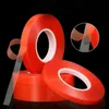 3M 10mm nastro biadesivo trasparente rosso senza traccia adesivi ad alta resistenza adesivo per animali domestici per utensili da tavola per auto HHA114