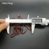 H358 / Bell Forma de alambre Colección de rompecabezas rojo cobre inteligente bloqueo juguete cerebro teaser rompecabezas anillo juegos de metal hecho a mano