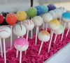 100 st Pop Tools Sucker Sticks Chokladkaka Lollipop Lolly Candy Gör Mögel Vit
