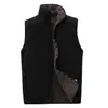 Gilet autunnale all'aperto Gilet in pile ispessito Gilet spazzolato da uomo Cappotti Cappotti stile reversibile Giacche Cardigan per il tempo libero Giacca Top da uomo Capispalla