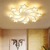 Nowe lampy wisiorek LEDS żyrandol Nowoczesne gwiazdy do salonu Sypialnia Sypialnia Zdalne / App Obsługa domu Design Chandelier Model