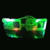 Nouvel An 2020 Forme Lunettes LightUp Masque pour les yeux LED Clignotant Lunettes pour les yeux Noël Navidad Décor Props Party Carnival2281487