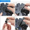 Solar Panel Powered Brushless Water Pump Yard Garden Decor Pool Outdoor Games Round Petal Floating Fountain Water Pumps CCA11698 10pcs