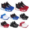 2020 Novo Basquete Calçados homens Mens Red Chaussures Preto Branco Azul Trainers Jogging Walking respirável Sports Sneakers 40-44 Estilo 11
