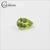 VVS Gruszka Cut Peridot Loose Gemstone 100% Prawdziwy Naturalny Owalny Owalny Cięcie