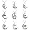 EPANCET DHL MOON CONEL CONEL BARDMA ANTIQUE BEETICE Ожерелье Dan42 Mix Заказать Подвесные ожерелья