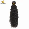 Afro Curly 3a 3b 3c Hair Bundles Weaves Weft Remy HumanHair Natual Black Color