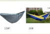 270 * 140 centímetros Camping Hammock 2 pessoa portátil Parachute Nylon Outdoor viagem do sono Redes Com Cordas balanço pendurado Cama KKA6972