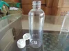 Partihandel Nya 50pcs / set 100 ml plastflaskor för resor kosmetiska hand sanitizer lotion behållare återfyllningsflaskor