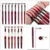 DHL / UPS freeshipping Miss Rose Double Headed Lipliner Waterproof Stick Pencil Long Lasting Pigment Levre rossetto trucco fabbrica all'ingrosso.