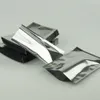 5 * 7cm 100pcs / pack Silver Aluminiumfolie Bag-Aluminizing Plain Pouch, värmeförseglad chokladförpackningsficka, ansiktsmaskpaket