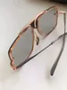 Nuevo populares gafas de sol populares Deagb Hombres diseñan gafas de metal vintage estilo moda cuadrado sin marco UV 400 lente con estuche