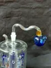 Apple saucepan Bongs Oil Burner Pipes Water Pipes Glass Pipe Rigs Smoking