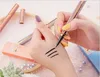 QIC Make -up 36H wasserdichte Eyelienr Helles Sternenverpackung natürlicher glatt flüssiger Eyeliner Stift schnell trocken Schöner Augen Eyeliner5940172