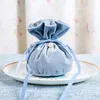 Velvet Party Favor Bag Wedding Candy Bag Baby Shower Birthday Party Gift Favor Package Drawstring Jewelry Wrapping Pouches