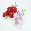 Artificial butterfly flowers orchid bouquet fake plants vase for home wedding decoration ornamental flowerpot silk string