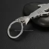 200st Metal 2 i 1 KeyChain Bottle Opener Creative Shark Fish Key Chain Beer Openers Keyring Ring Can Openers Alloy Shark Shape8223248