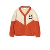 Детский вязаный кардиган для маленьких мальчиков и девочек, модный свитер с пандой, весна-осень, детские теплые свитера, детская бейсбольная верхняя одежда2018624