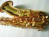 Новый тенор Mark Vi Saxophone Высококачественный Sax 95% копирование инструментов Золотой латунный саксофон с мундштуком корпуса