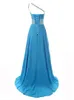 Dresses 2019 Newest Sexy One Shoulder Chiffon Long Gradient Evening Dresses With Lace Up Ombre Formal Prom Party Gown Vestido Longo AL25