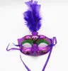 máscaras do partido penas máscara do casamento do disfarce Máscara Venetian mulheres máscara Senhora máscaras Sexy Carnaval Mardi Gras Costume GB843