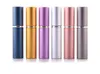 Bouteille de parfum vaporisateur de 5ml, récipient cosmétique vide de voyage, atomiseur, bouteilles rechargeables en aluminium, JW159