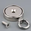 400 kg Fiskmagnet Set D60mm Neodymium Metal Treasure Finder Hämta River Lake Sea Fishing Detecting Magnet7736993