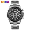 SKMEI Mode Sport Herren Quarz Analog Uhr Luxus Mann Armbanduhr Wasserdicht Edelstahl Männliche Uhren Uhr Relogio Masculino270U