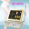 8 cartridges 3D HIFU ultrasound machines high intensity focused HIFU skin tightening therapy body shaper slimming hifu beauty machine