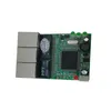 Freeshipping Realtek RTL8306E chipset 90 gradi RJ45 3 porte mini scheda switch Ethernet la fabbrica accetta OEM ODM switch di rete pcb