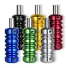 Aluminium Tattoo Machine Grip Rvs Pijp voor Guns Tube 6 Colors Beschikbaar Tattoo Handle Accessoires Benodigdheden