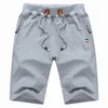 Casual Shorts Men Bomull Ny Ankomst Fashion Mens Shorts Sommar Märke Snygg Bermuda Beach Zipper Pocket Hög kvalitet 1