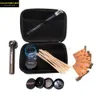 Top Puff Toppuff Kit Metal Ziołowy Ziół Tobacco Grinder + Toppuff Hajna Szklana Rura wodna + Plastikowa Wodoodporna Kontener Przechowywania Słoik