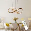 GoldWhite Moderne LED-Pendelleuchte für Wohnzimmer, Schlafzimmer, Esszimmer, Hängelampe, LED-Pendelleuchte, Innenbeleuchtung, Luminares