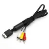 1,8 m audio-video naar 5 RCA AV-kabel voor PS3/PS2 AV Component TV-videokabel, zwart